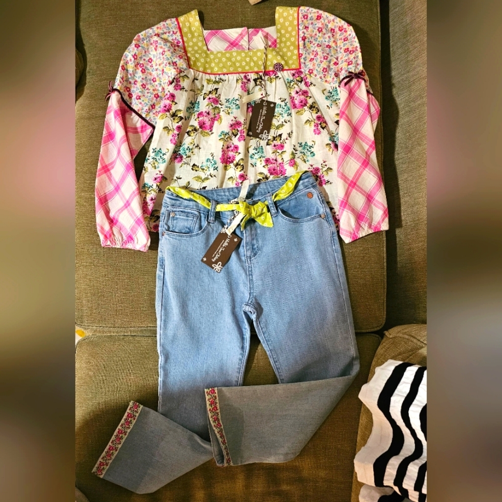 NWT!! Matilda Jane matching set sz youth 10
